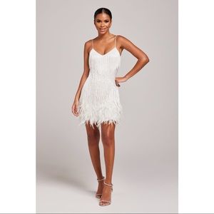 Nadine Merabi Lottie White Dress Size US 6 - Brand New, Never Worn